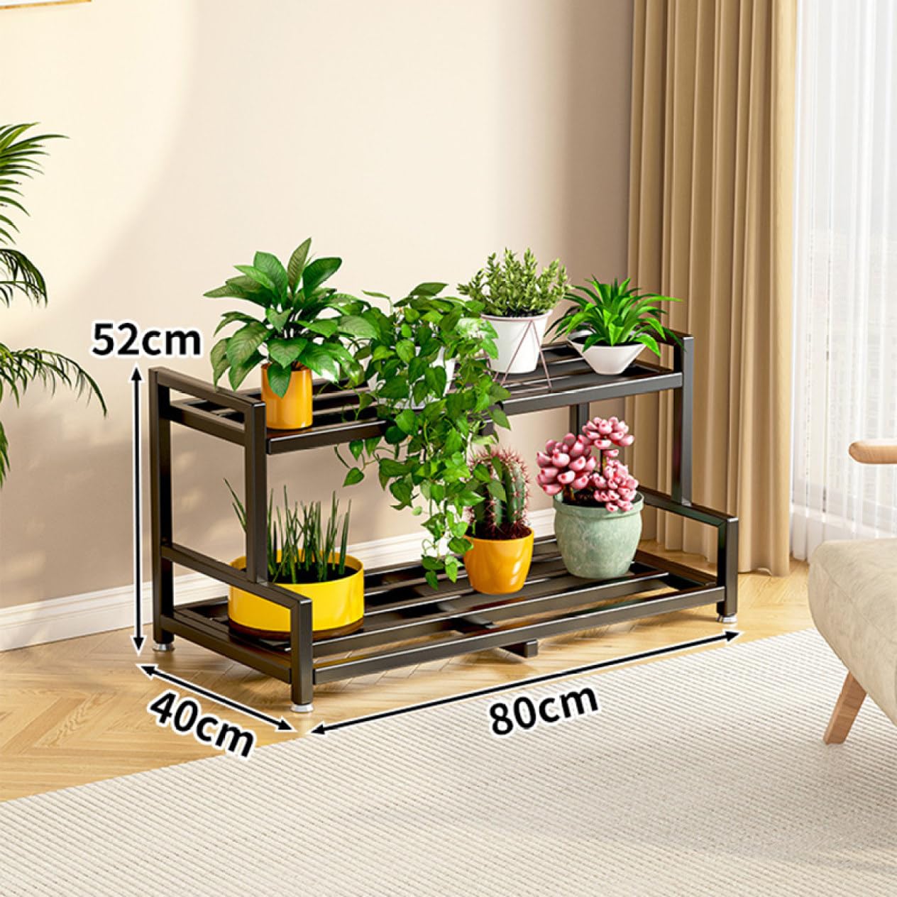 Amazon.co.jp: [GZGZ] フラワースタンド 花台 植木鉢置き台 盆栽用